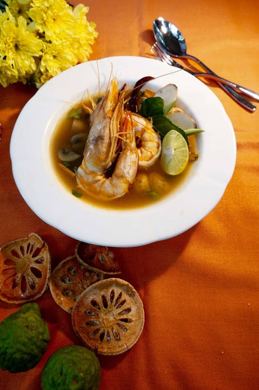 Tom Yum Suppe Kochbox (für 2-3 Portionen)